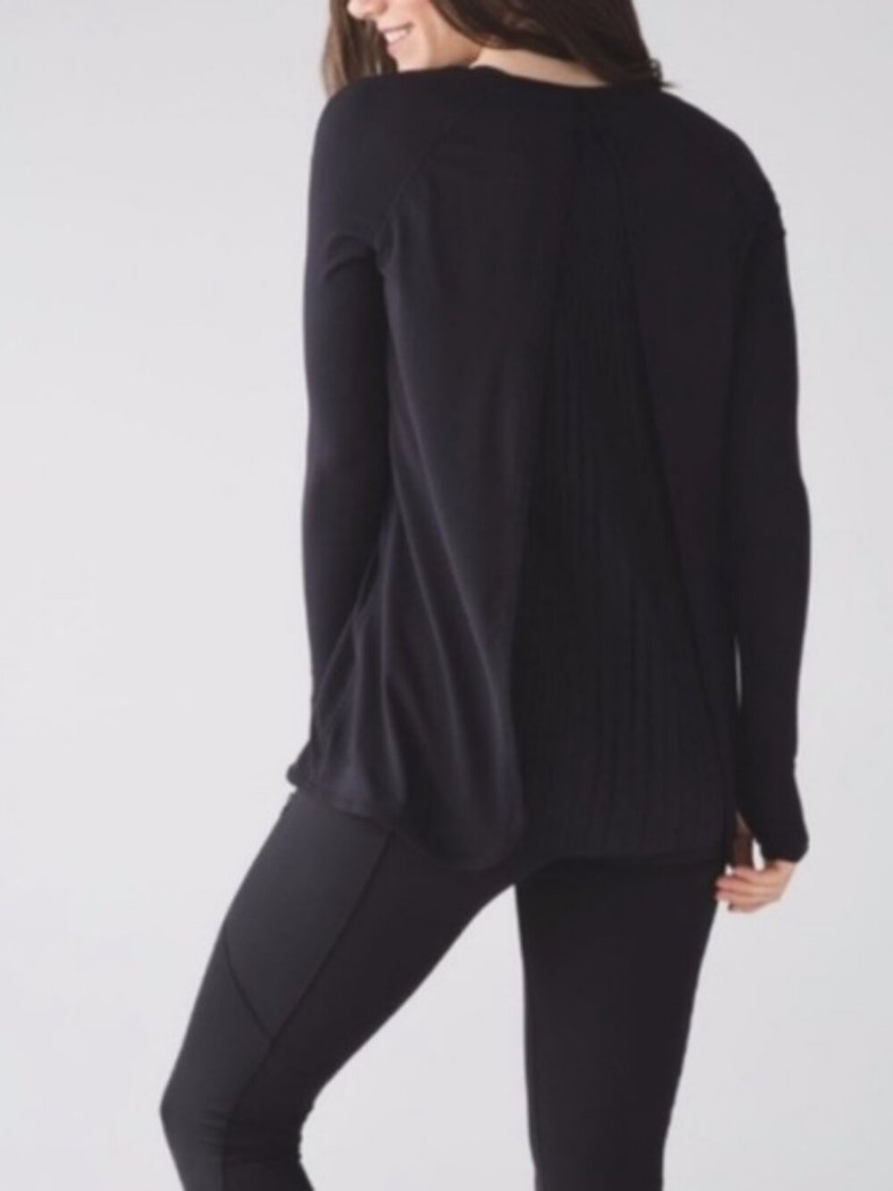 Lululemon Making Moves Long Sleeve Top Black